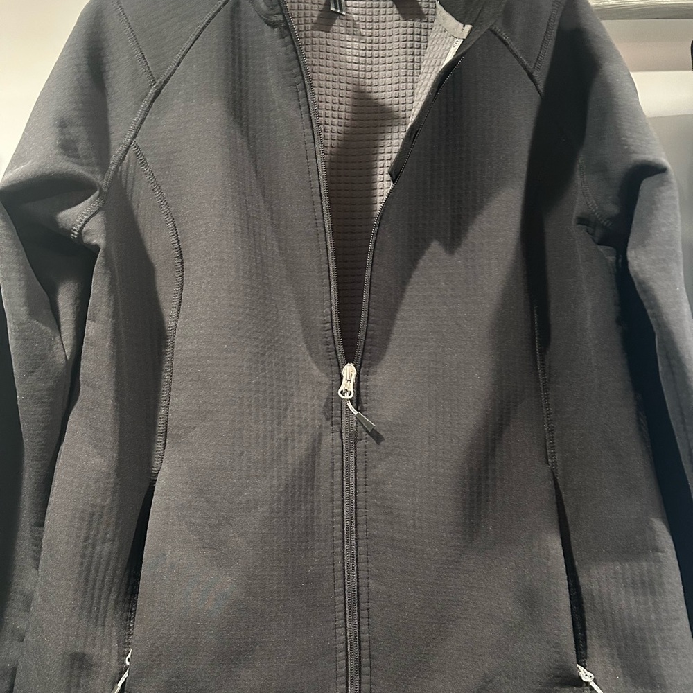 Women's Black Zip-Up Jacket